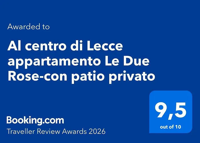 Al Centro Di Le Due Rose-con Patio Privato Lecce